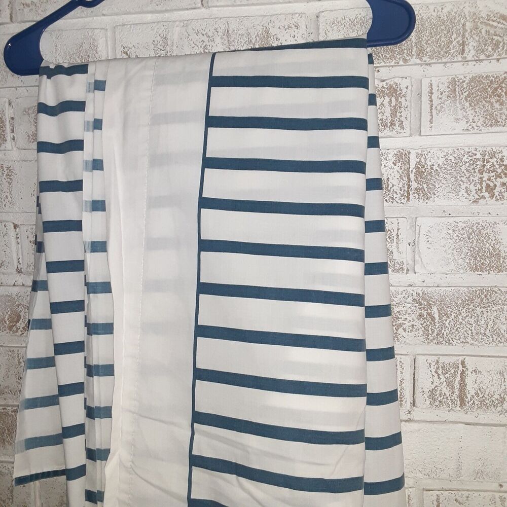 Vintage Cannon Full Flat Rugby Stripe Sheet Grandma's House